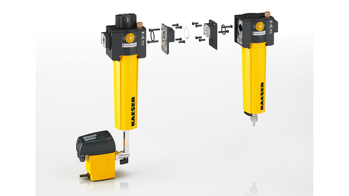 Filtro para el tratamiento de aire comprimido