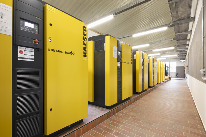 Ahorro con las soplantes de tornillo EBS de KAESER.