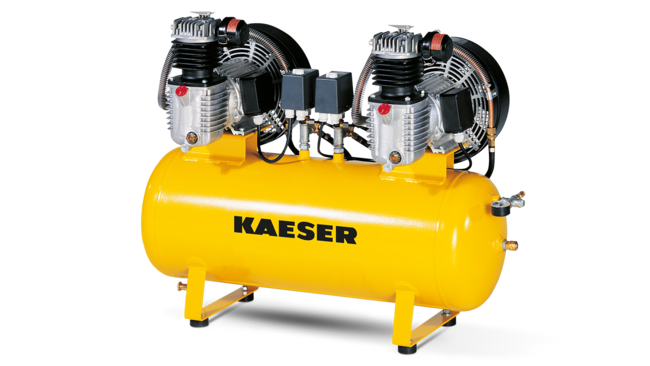 grabadora Correspondiente Distracción Compresores de pistón lubricados por aceite en calidad industrial: Series  KCCD y KCD – KAESER COMPRESORES, S.L.