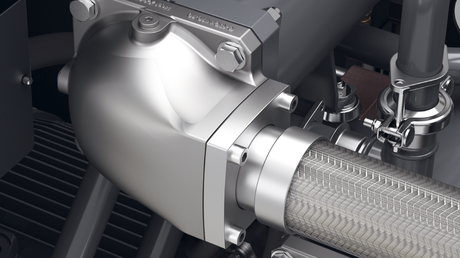 Reducción de las pérdidas de presión gracias a la entrada y salida de aire optimizadas.