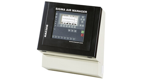 Controlador maestro Sigma Air Manager de Kaeser Kompressoren.